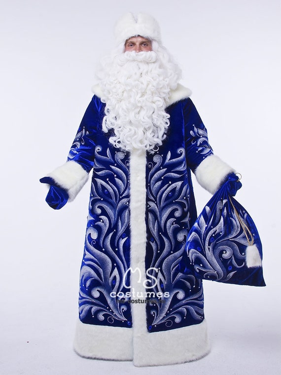 Costume Ded Moroz Royal russian santa claus father by SashaArpen