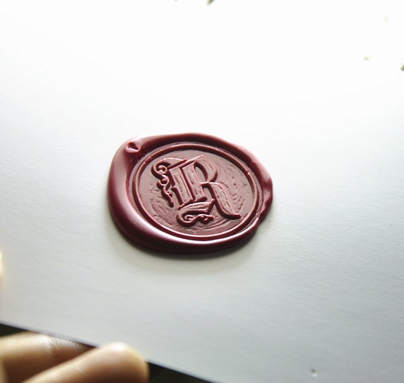1pcs Elegant Gothic letter A-Z custom design alphabets Wax Seal stamp  initial wax seal stamp wedding card stamp DIY stamp 65