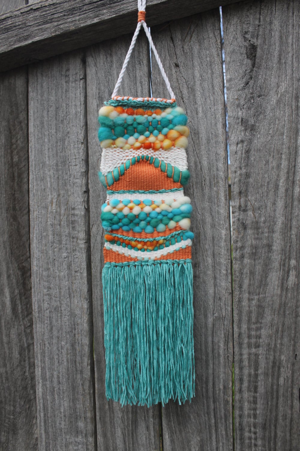 Woven Art Wall Hanging by AdaOliveCreations on Etsy