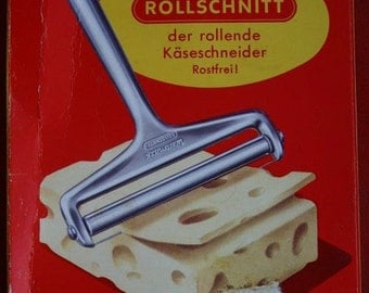 Vintage Westmark Rollschnitt rolling cheese slicer 1960's made in Germany