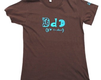 3D t-shirt - women's fitted