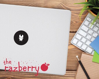 Iron Man Macbook Decal Avengers Macbook Decal Superhero Sticker Superhero Decal Marvel DC Macbook Pro Macbook Air Sticker Tony Stark Sticker