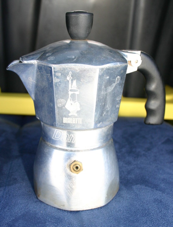 Great 2 Shot Stove Top Italian Espresso Maker by SteamshipSundries