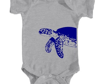 Baby Ocean Onesies Shark 5oz Lap Shoulder Onesie