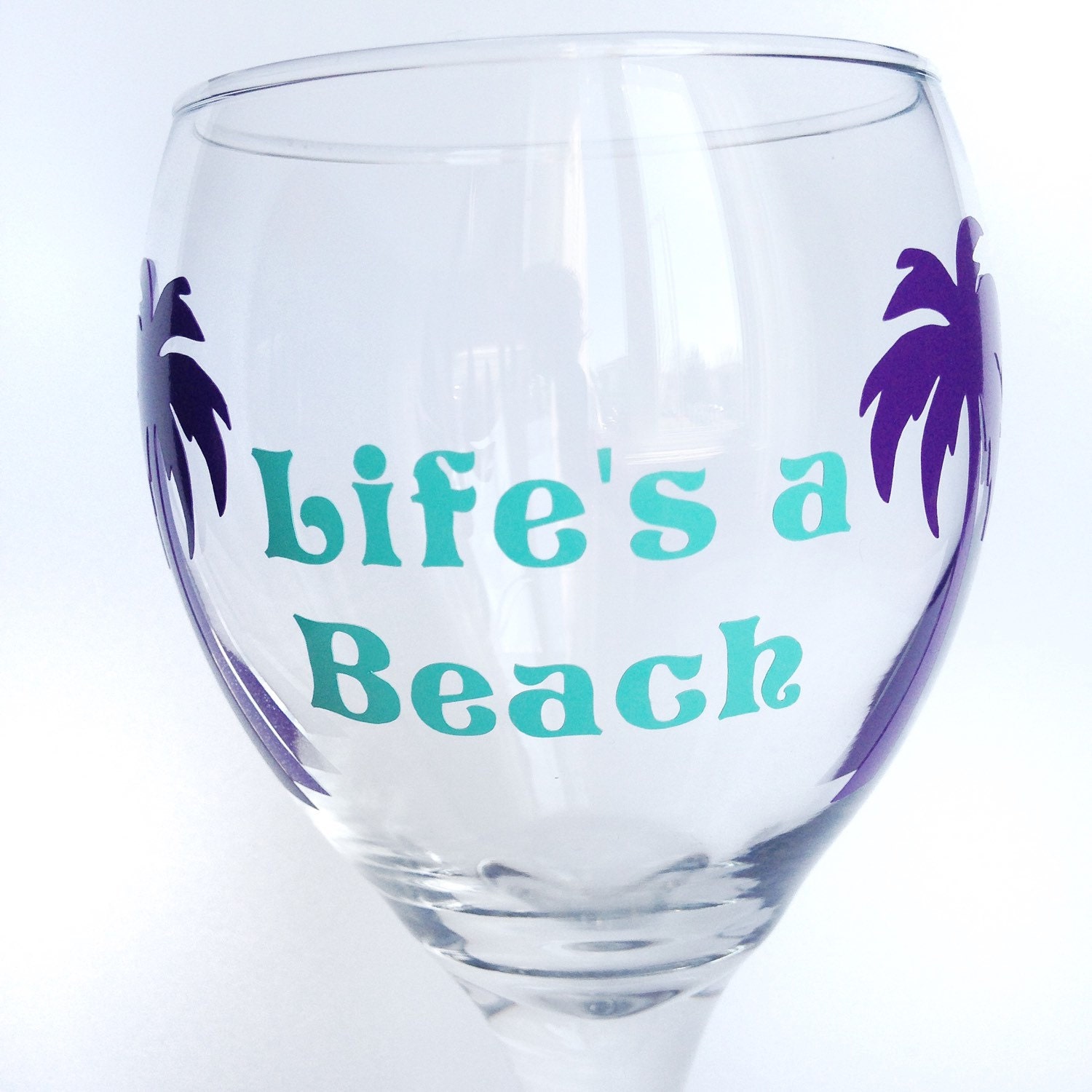 Beach Wine Glass Beach Wine Glasses Life's a Beach