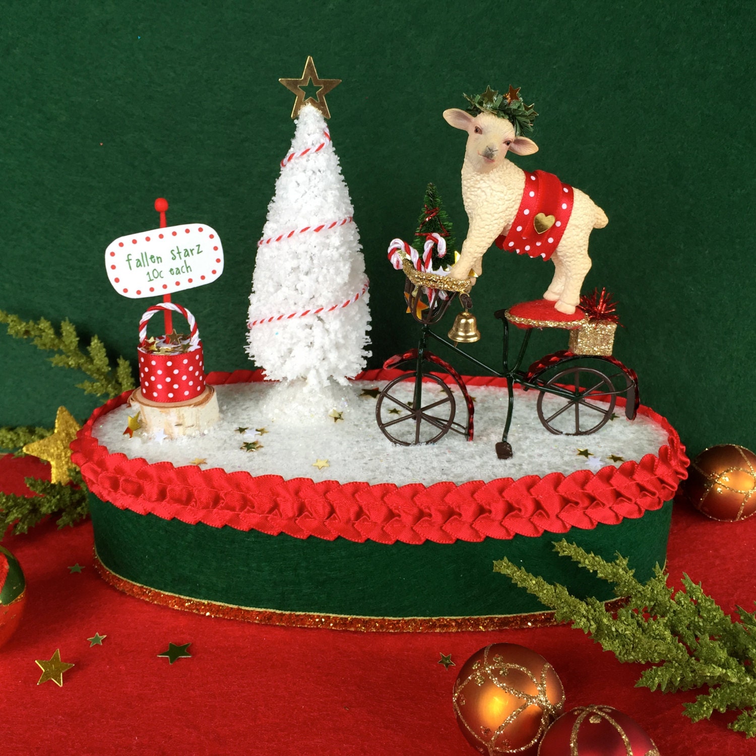 Lamb Christmas Decoration Christmas Sheep Decoration Lamb on