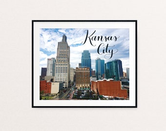 Kansas City Wall Art kansas city skyline | etsy Kansas City Wall Art kansas city skyline | etsy