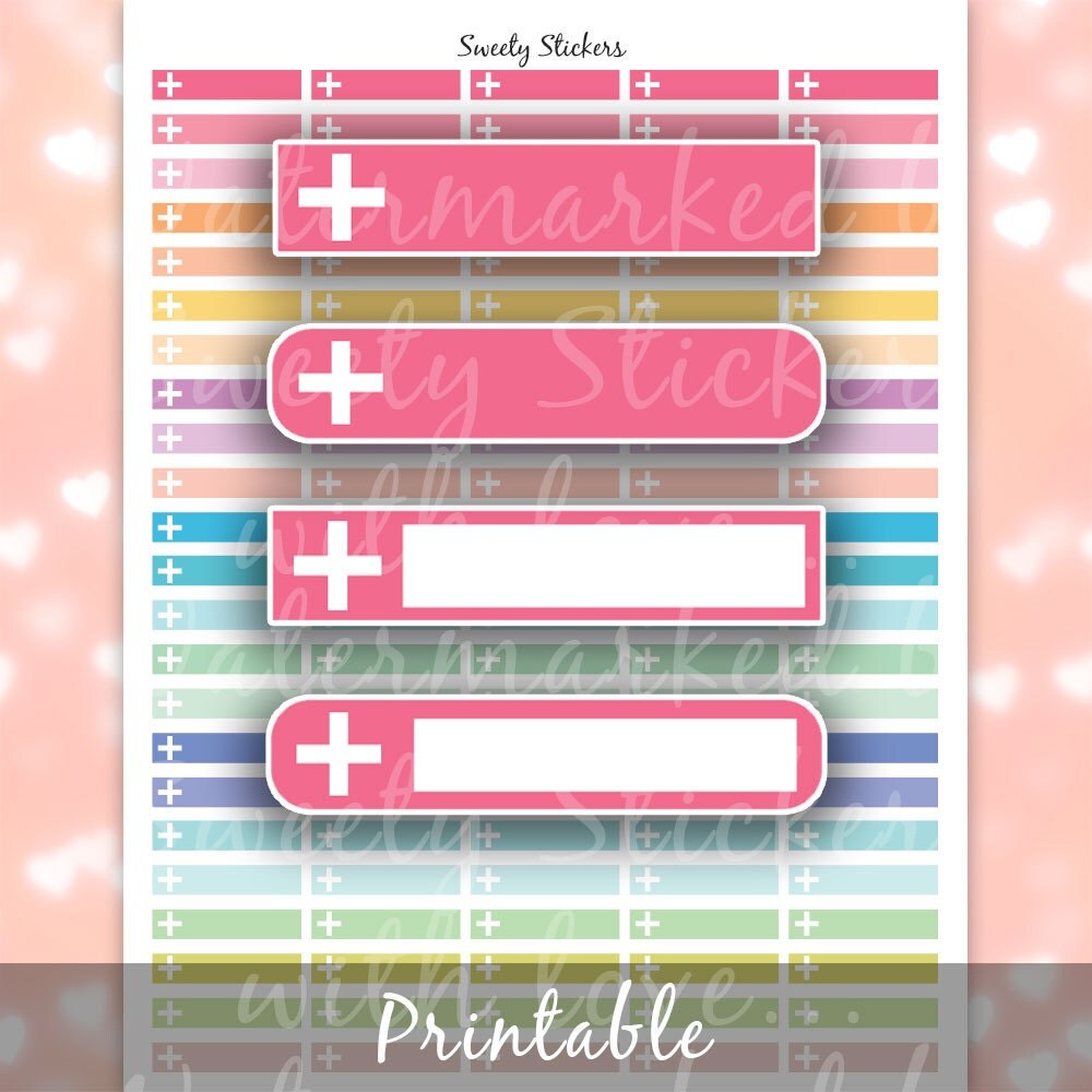 Doctor Appointment Planner Stickers Printable Planner