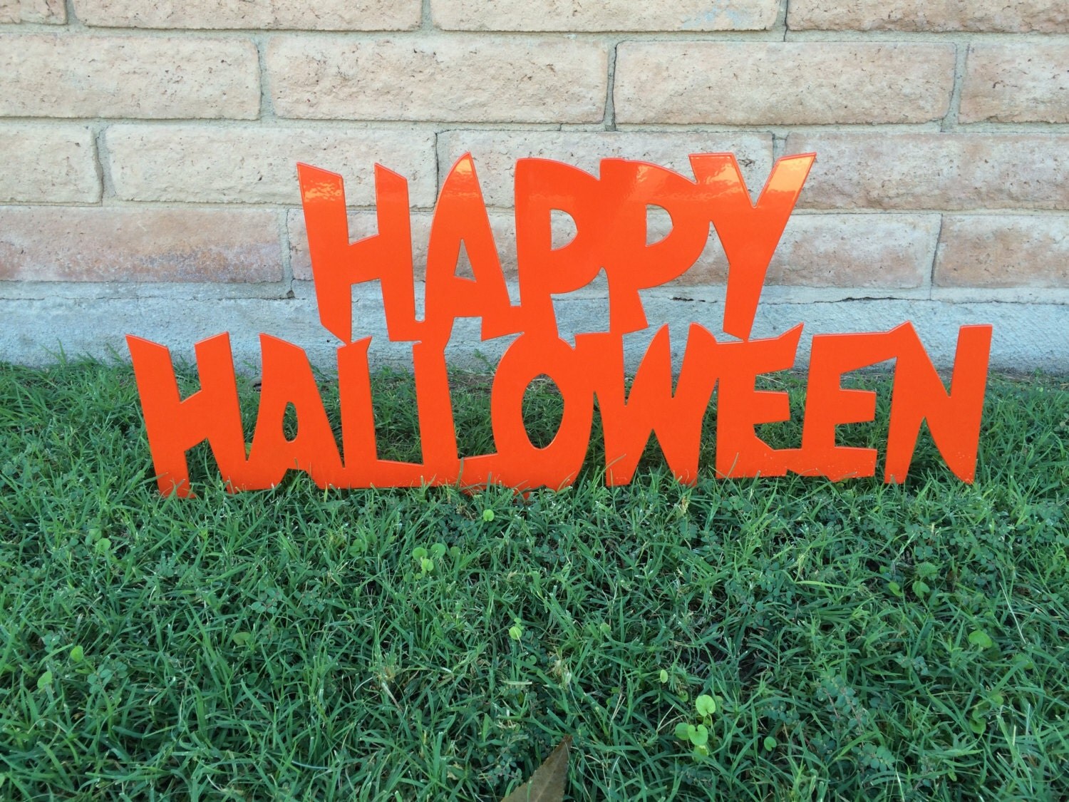 Happy Halloween Sign Halloween Lawn Decor Halloween Decor