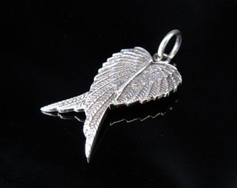 Beautiful angel wing Silver 925 wing pendant