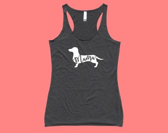 Dachshund "Mama" - Fit or Flowy Tank