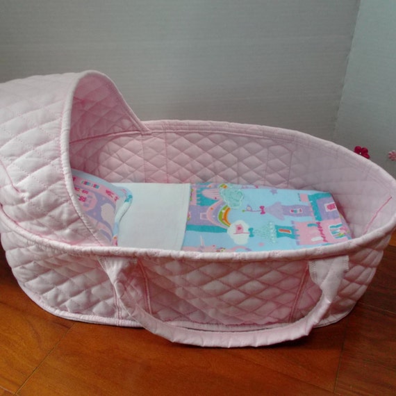 reborn doll moses basket