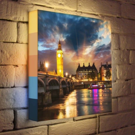 Light Box London by LightArtBox on Etsy