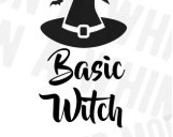 Basic Witch svg DIGITAL IMAGE svg Halloween SVG file
