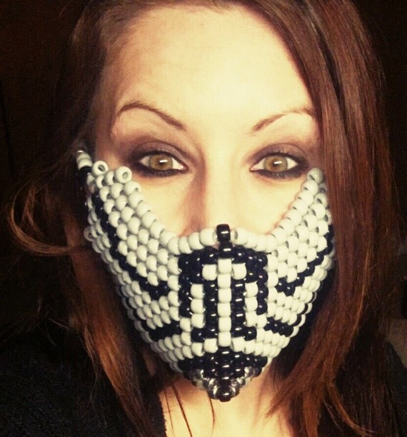 Self Adjusting Predator Kandi Mask by KandiClaire on Etsy