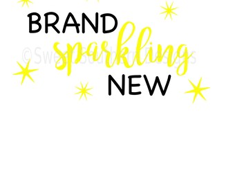 Brand sparkling new SVG instant download design for cricut or silhouette