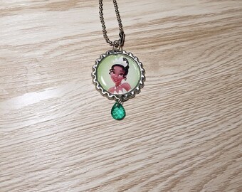 10 - Princess Tiana - Zipper Pull Favors.