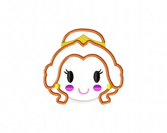 belle embroidery design, belle applique design, beauty beast applique design, beauty applique