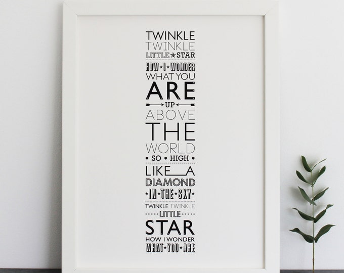 Twinkle, Twinkle, Little Star