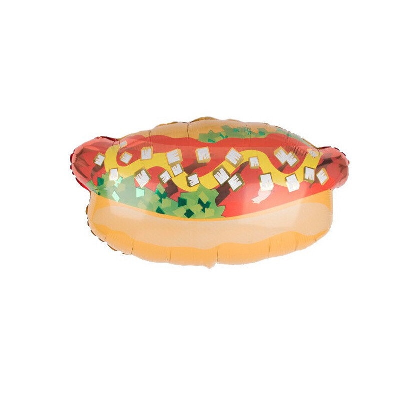 32" Hot Dog Balloon, Party Balloon, Birthday Balloon, BBQ, Cookout