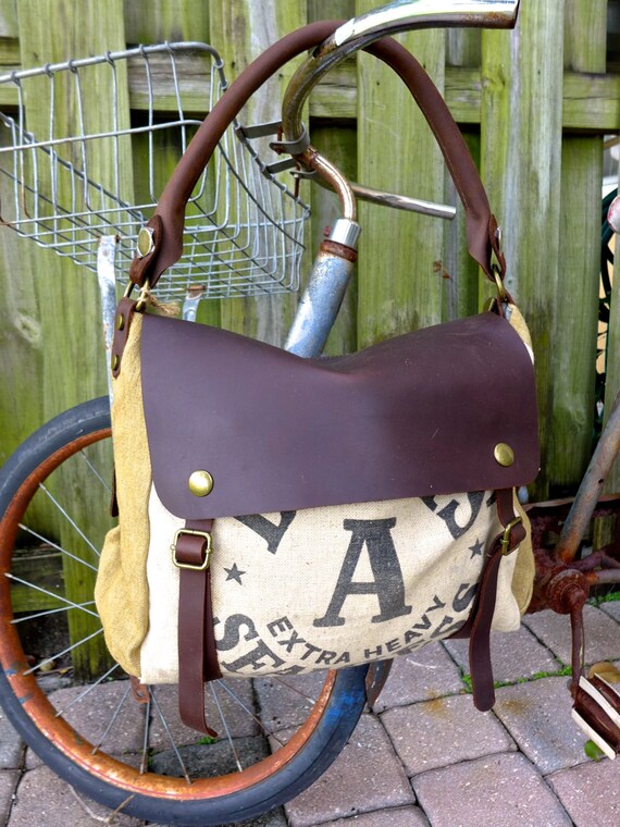 Bemis A Seamless Leather Satchel Bag Americana Leather