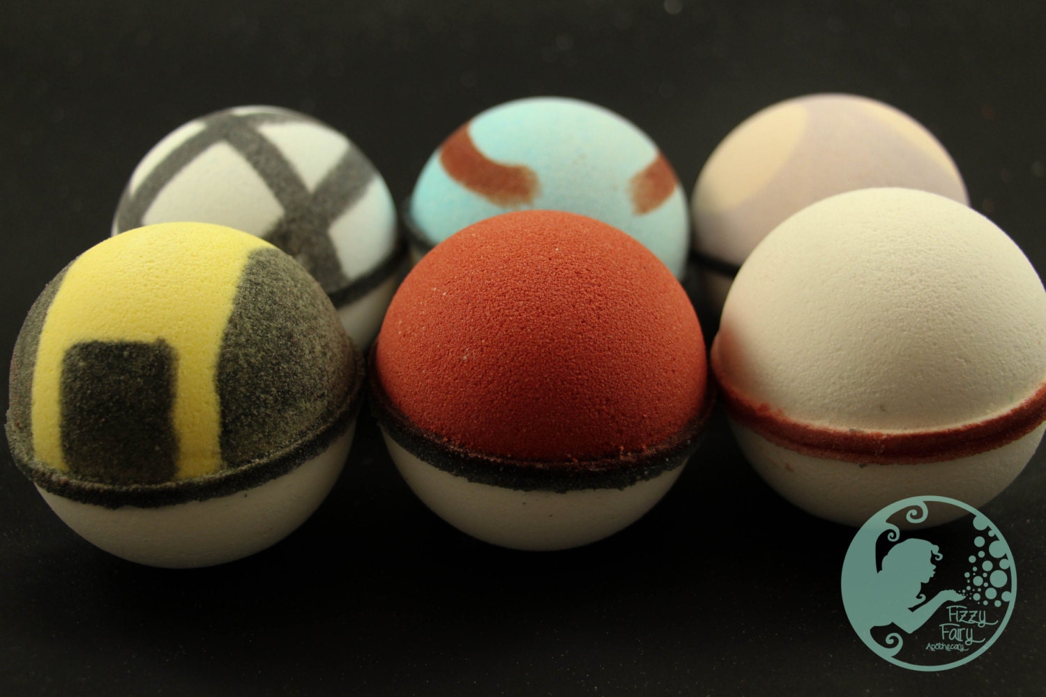 Pokeball Bath Bomb Set