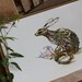 the curiosity of laurices III - hare- Original Giclee Edition Print - 13x19"