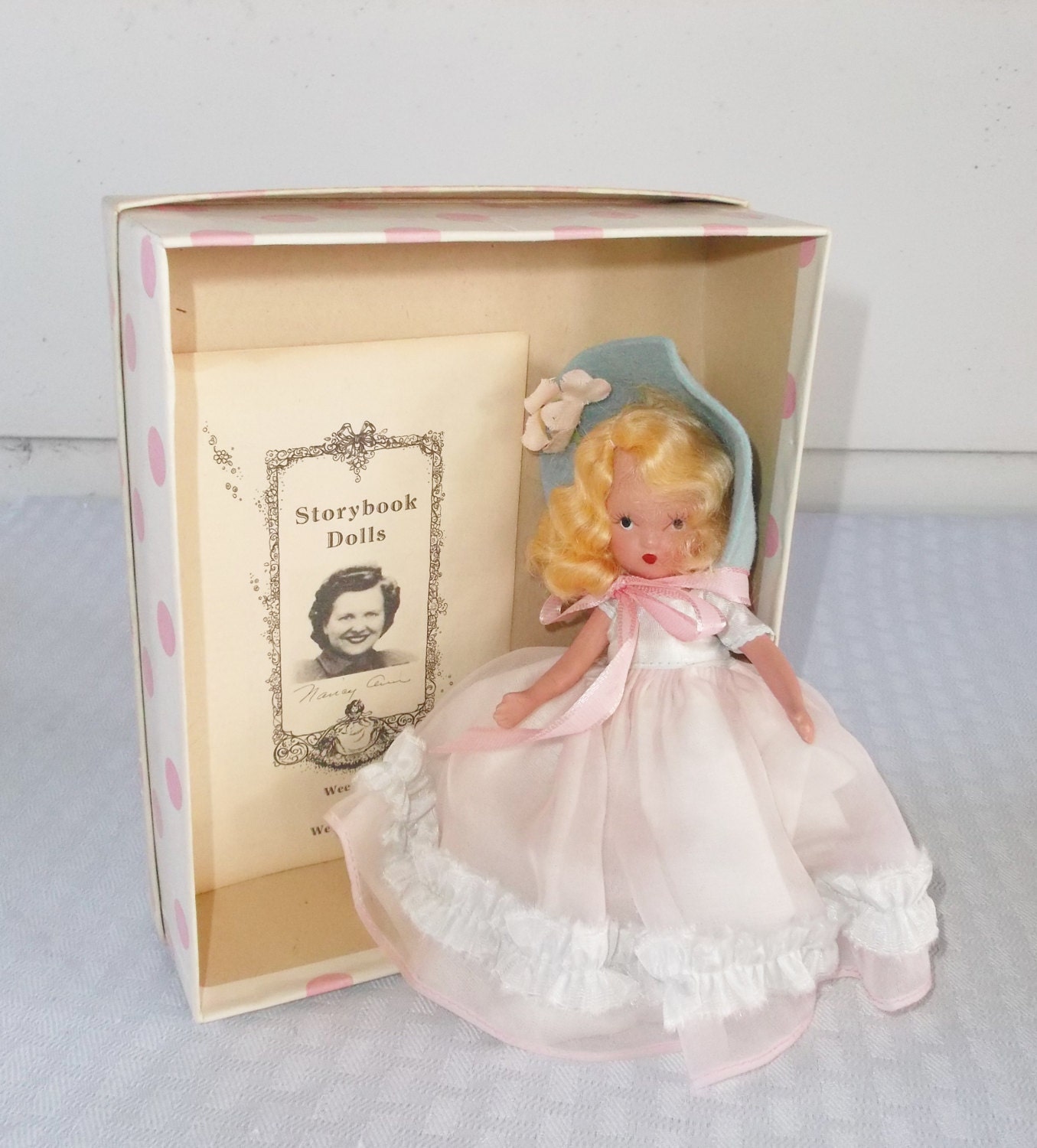 Nancy Ann Storybook Doll Spring 90 Bisque Mint In Original Box