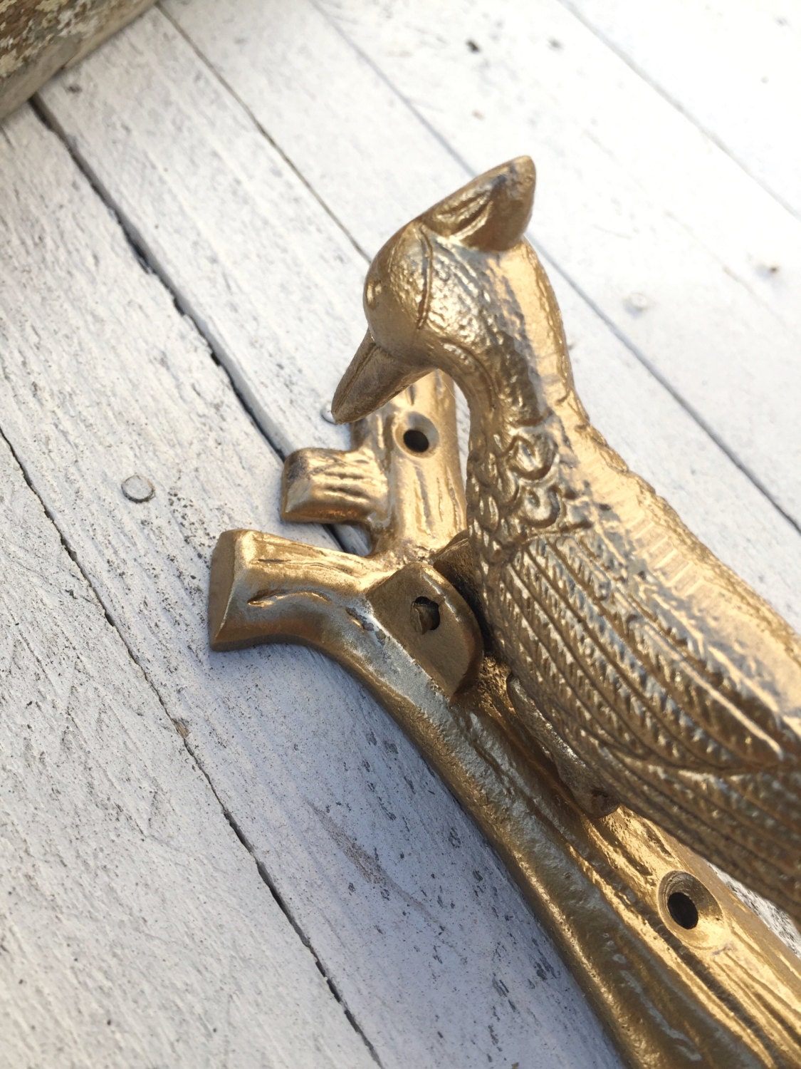 Woodpecker Door Knocker Iron Wall Decor New Home Bird Door