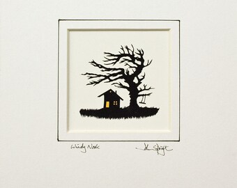 Windy Nook Hand-Cut Papercut
