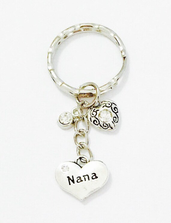Nana Keychain Nana Charm Keychain Nana Gifts Gift for Nana