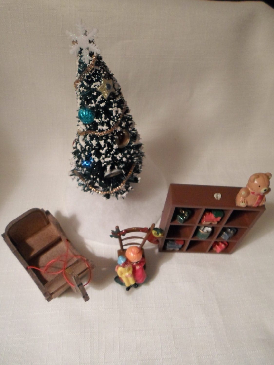 dollhouse christmas bottle brush tree ornaments by dollhouse christmas bottle brush tree ornaments by