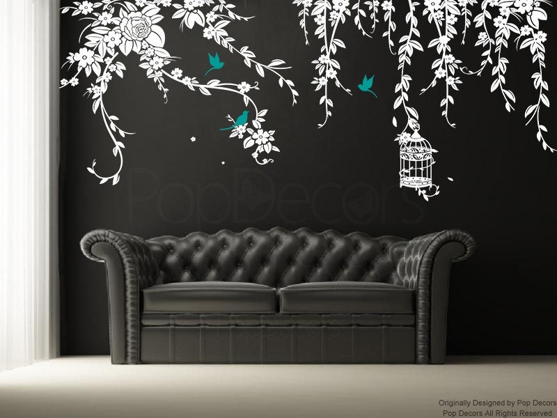 Nature Wall Decals Living Room Decal Home Decors Elegant
