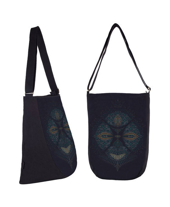 SALE 25 Large Cross Body Bag Canvas Bag Large Shoulder Bag