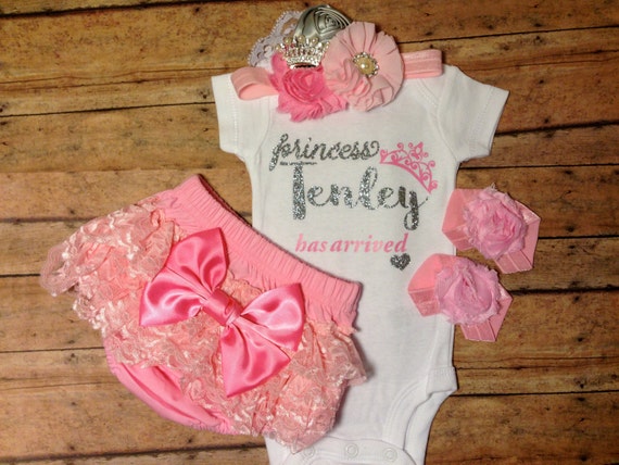 newborn baby girl take home outfit baby girl by SweetnSparkly
