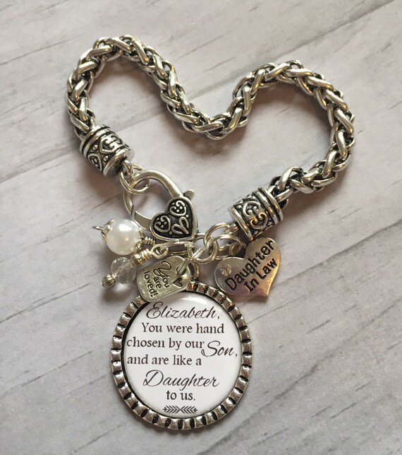 Daughter in Law Bracelet / Future Daughter by PreciousGirlsCrafts