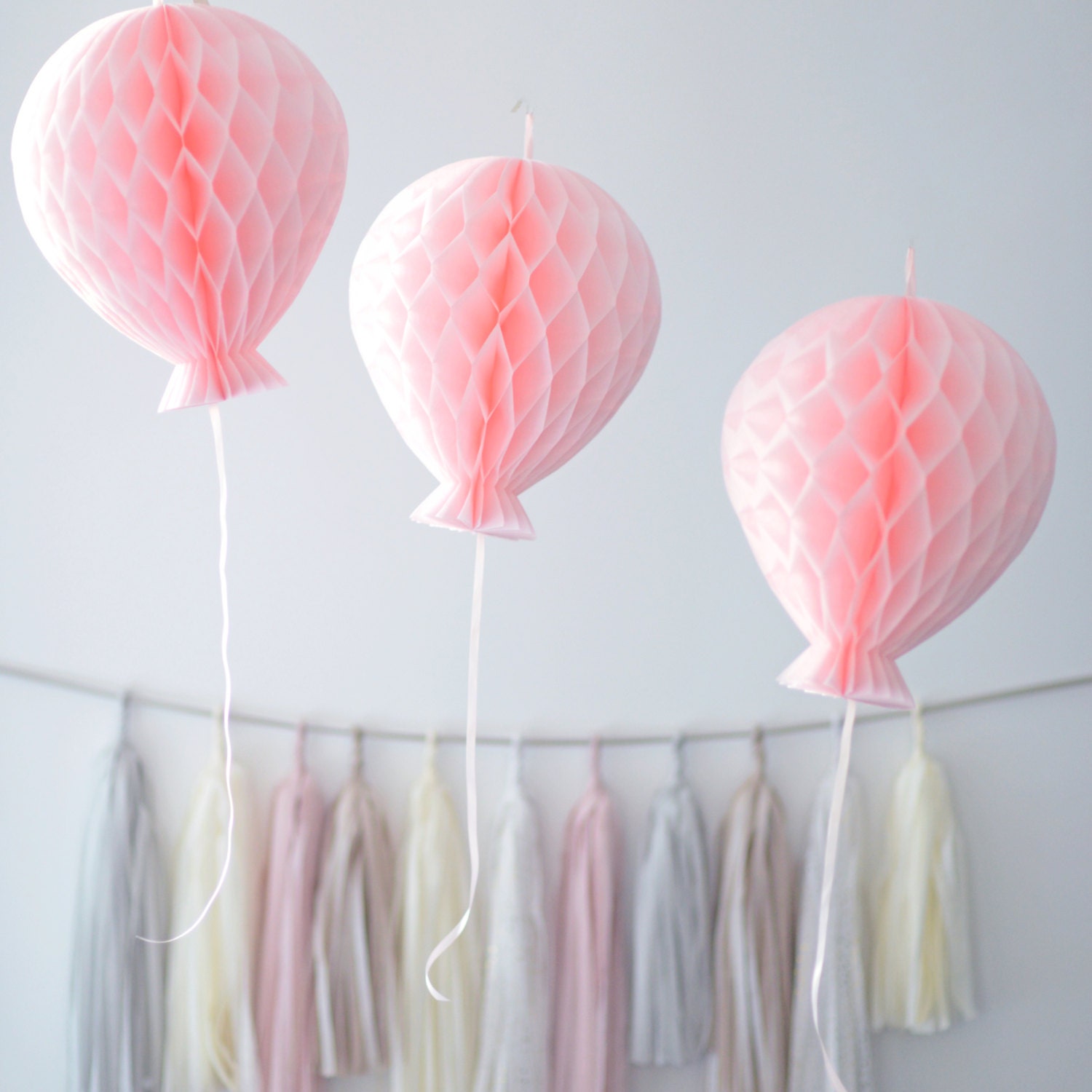 Tissue paper BALLOON decorations custom colors