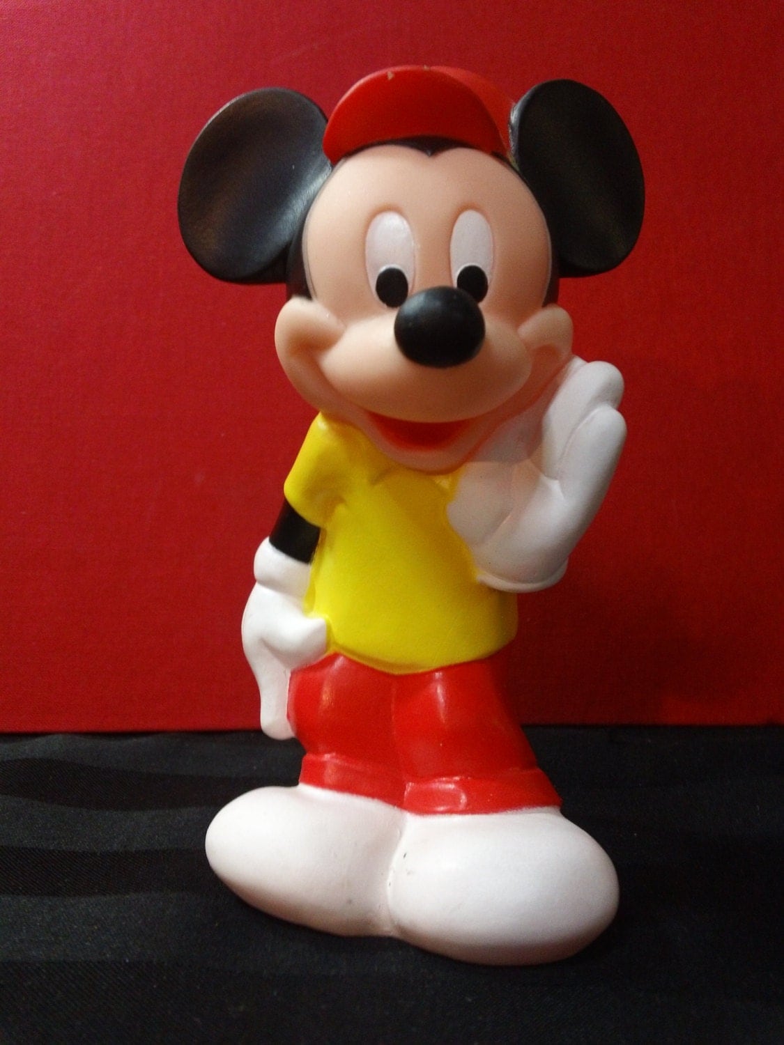 rubber mickey mouse doll