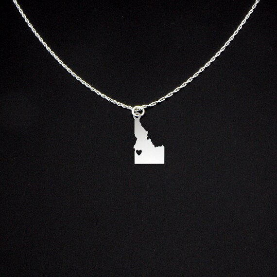 Idaho Necklace Idaho Jewelry Idaho Gift