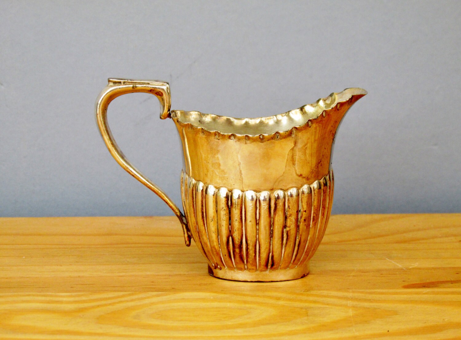 Antique Creamer Milk Jug Silver Plate Haute Juice