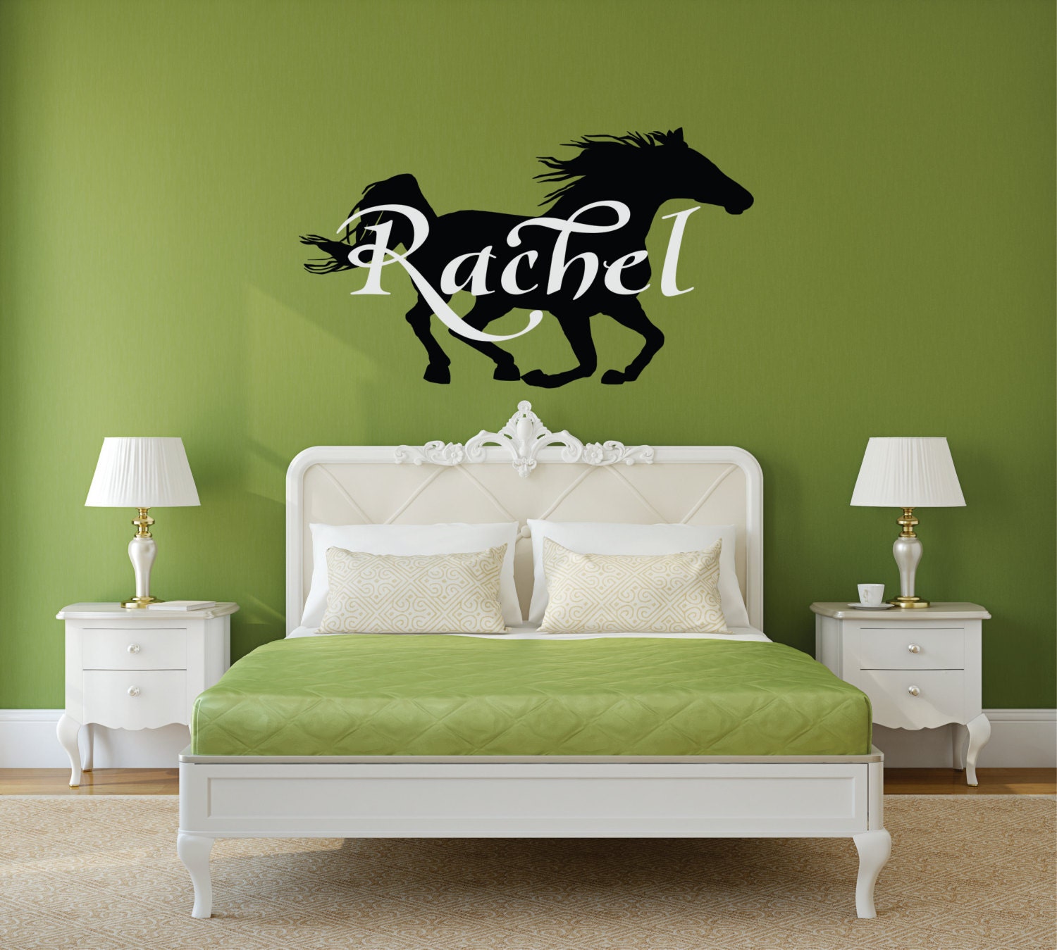 Horse Wall Decal Horse Decor Personalized Horse Horse Art