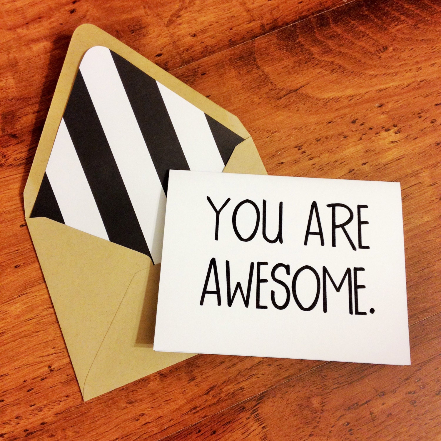 You Are Awesome Card // Celebration Card // Congratulations