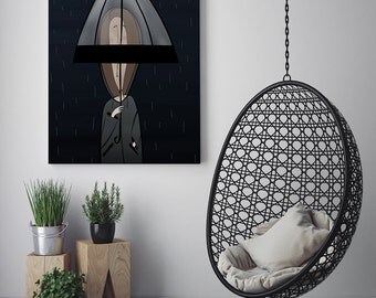 PRINT | RAIN: Illustration Print.