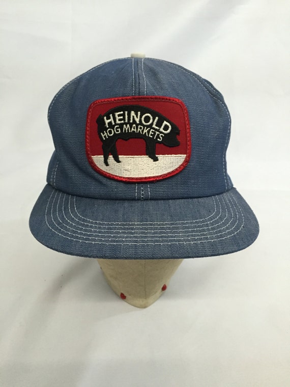 Vintage Heinold Hog Markets Snapback // Snap Back Hat