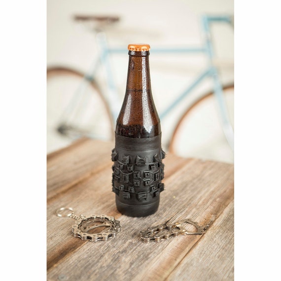 Bike Tyre Beer Holder Bicycle Tire Beer Holder by treadandpedals