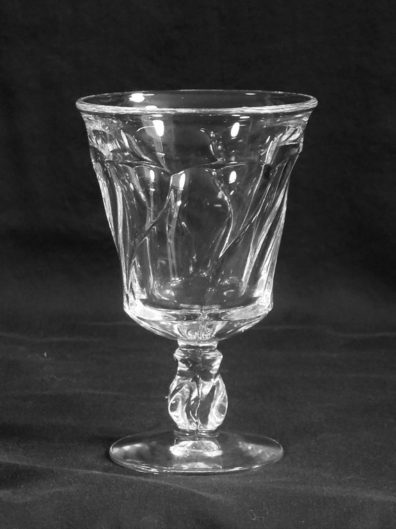 Vintage Fostoria Jamestown Water Glass Clear
