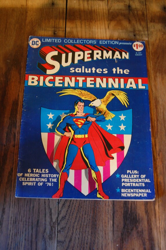 DC Comics Limited Collectors Edition Superman Salutes the