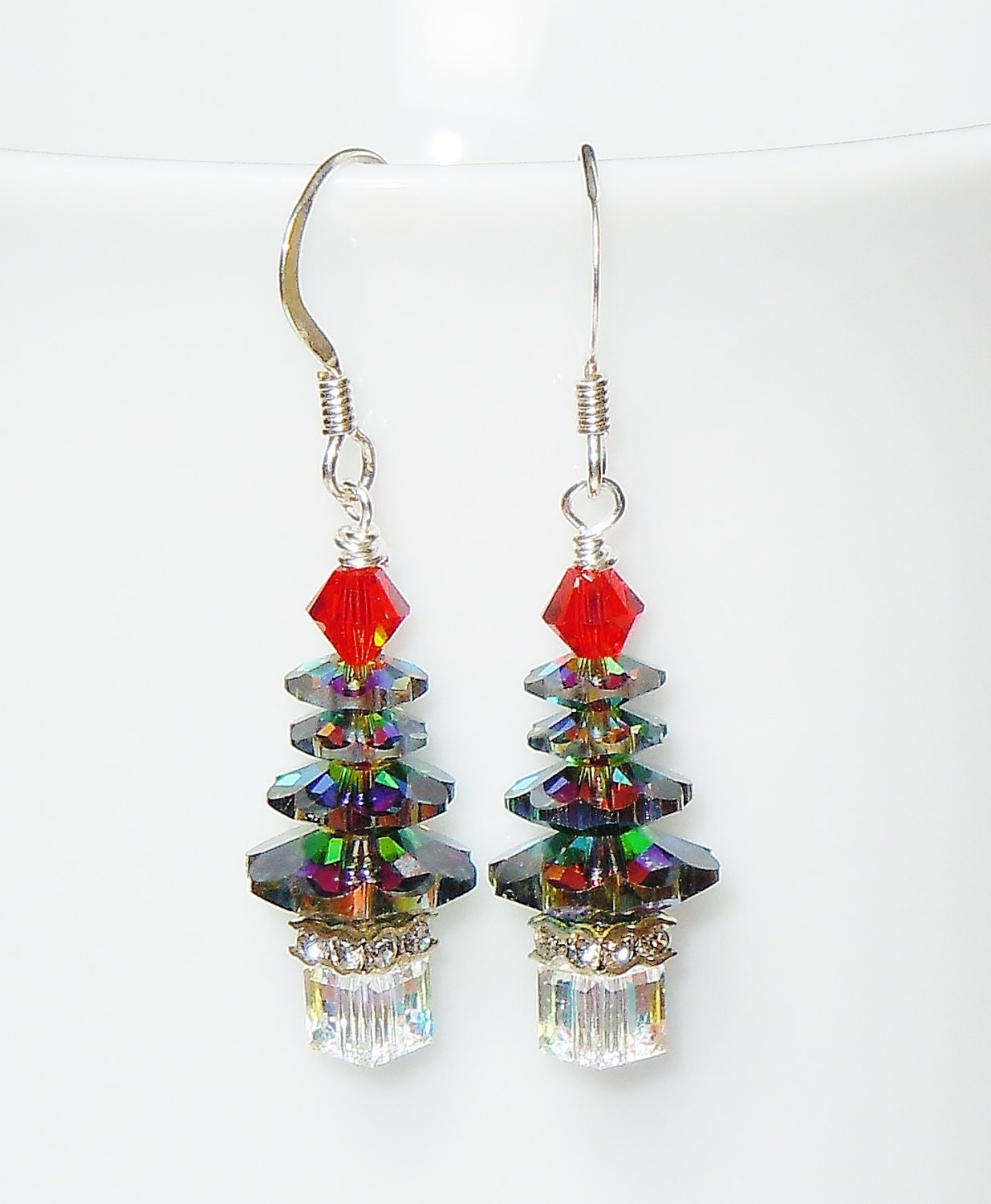 Swarovski Green Vitrail Medium Shimmering Christmas Tree