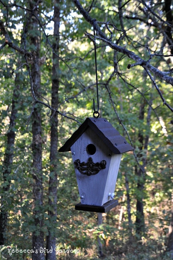 Rustic Hanging Birdhouse The Villa