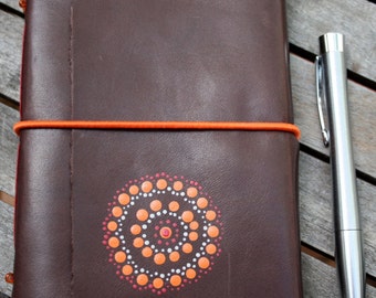 Brown Leather Journal / Notebook Made in Australia